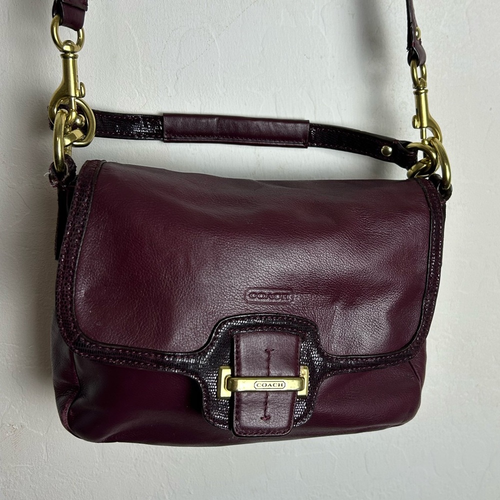 Coach Taylor Soft Leather Convertible
Crossbody Bag F25206 Vintage